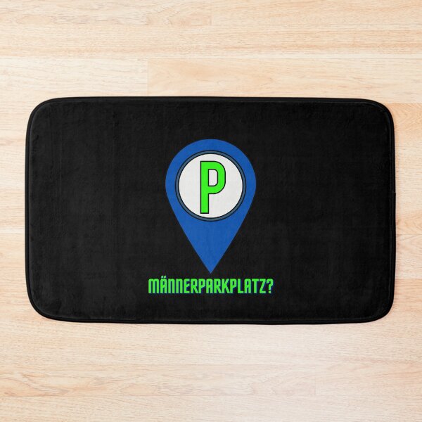Item preview, männerparkplatz? designed and sold by DareRabbit.
