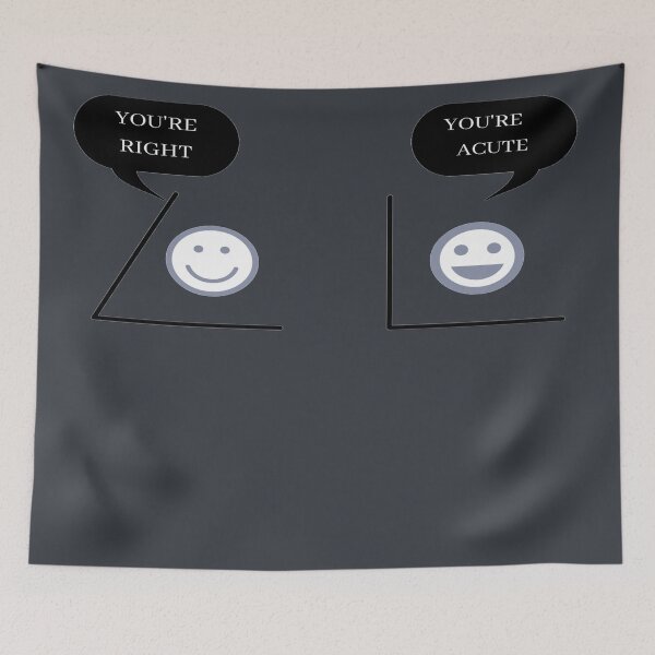 Item preview, you're right  you're acute  designed and sold by Megh Trivedi.