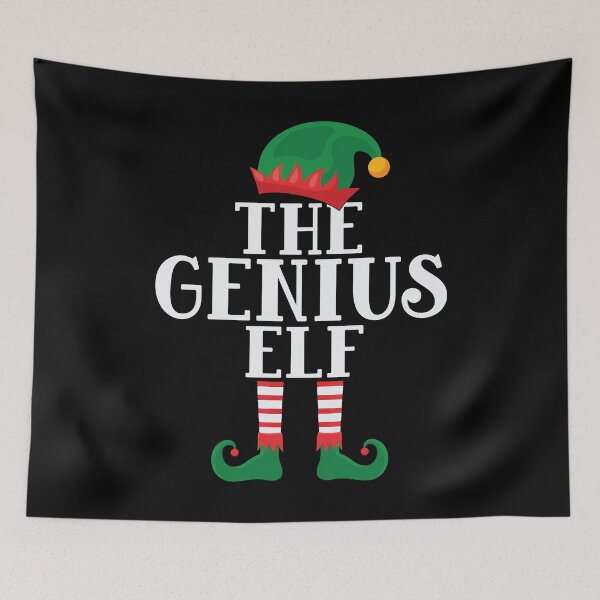 Item preview, The Genius Elf - Funny Christmas 2021  designed and sold by thecooltable.