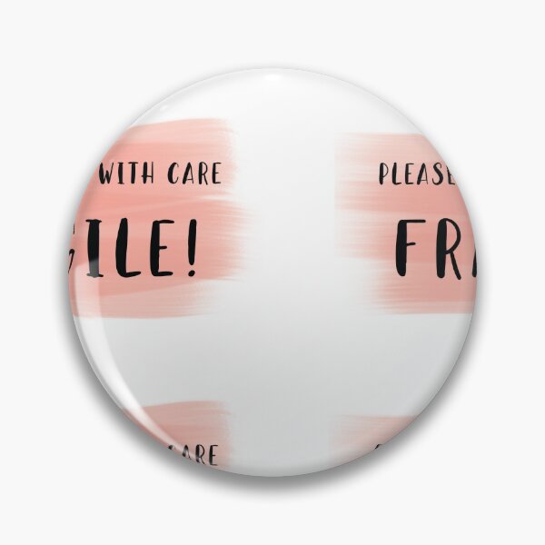Item preview, Fragile Packaging sticker set designed and sold by ArtfullyReka.