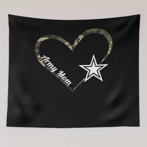 Item preview, Proud Army Mom Heart Gift Military Mother Moms of Soldiers designed and sold by Simeon	 Dorelus.