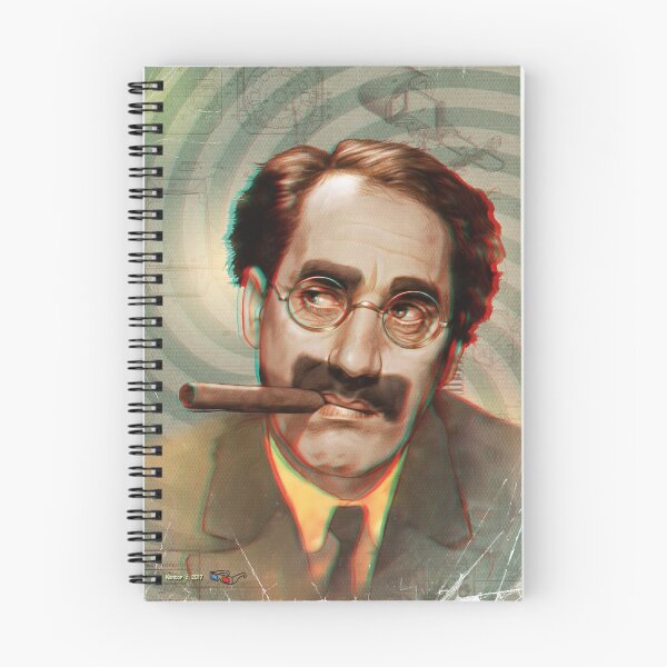 Item preview, Groucho Marx Anaglyph 3d pop-art illustration designed and sold by 3dPopArt.