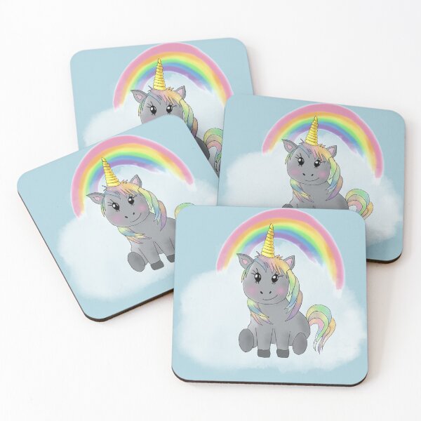 Item preview, Rainbow & unicorn designed and sold by Kreajuut.