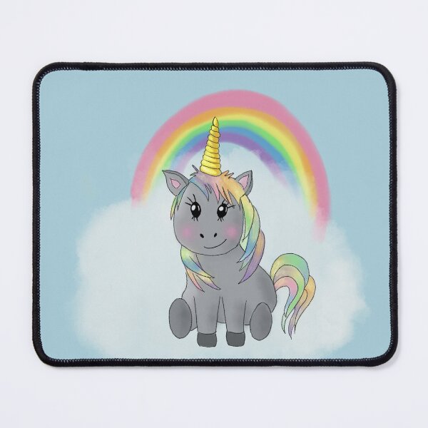 Item preview, Rainbow & unicorn designed and sold by Kreajuut.