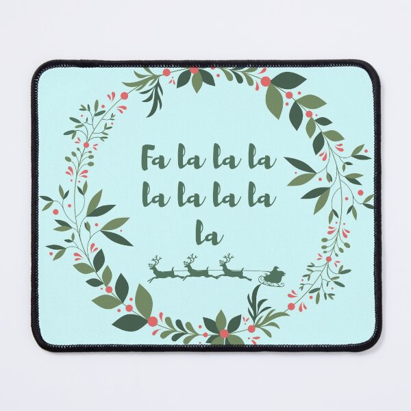 Item preview, Christmas- fa la la la la la la la laaaa designed and sold by Fatimah Sheikh.