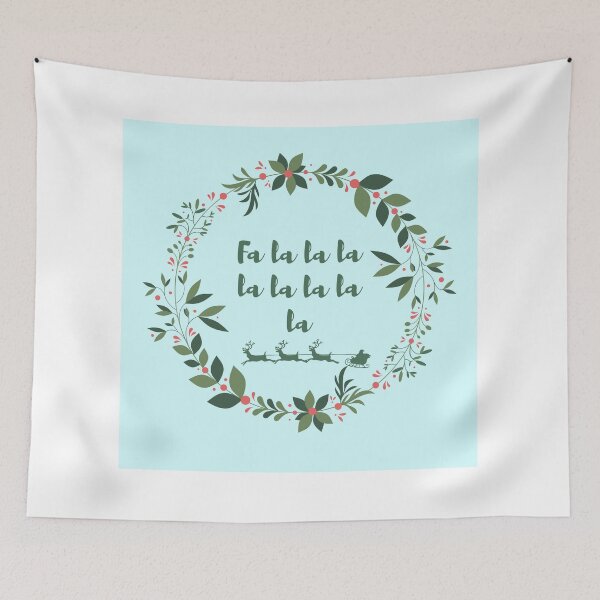 Item preview, Christmas- fa la la la la la la la laaaa designed and sold by Fatimah Sheikh.