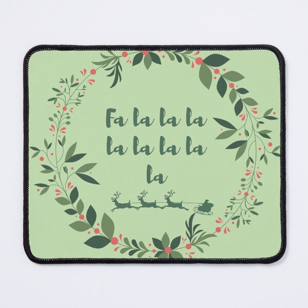 Item preview, Christmas- fa la la la la la la laaaaa designed and sold by Fatimah Sheikh.