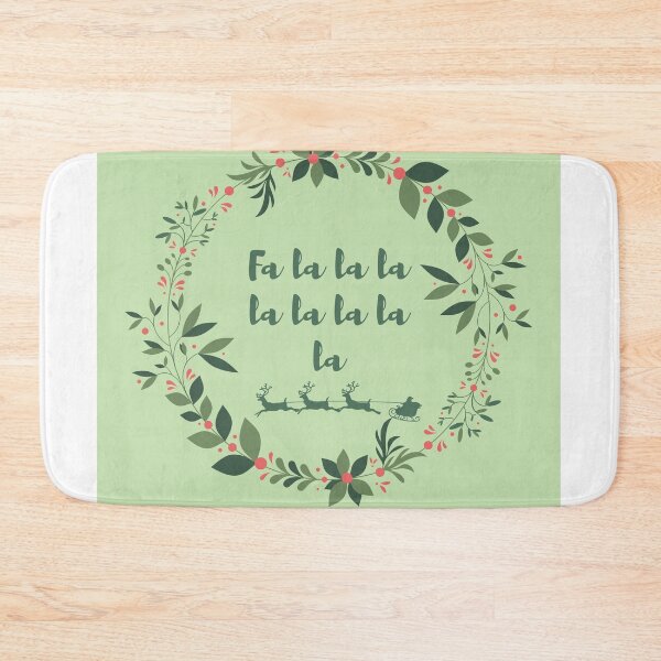 Item preview, Christmas- fa la la la la la la laaaaa designed and sold by Fatimah Sheikh.