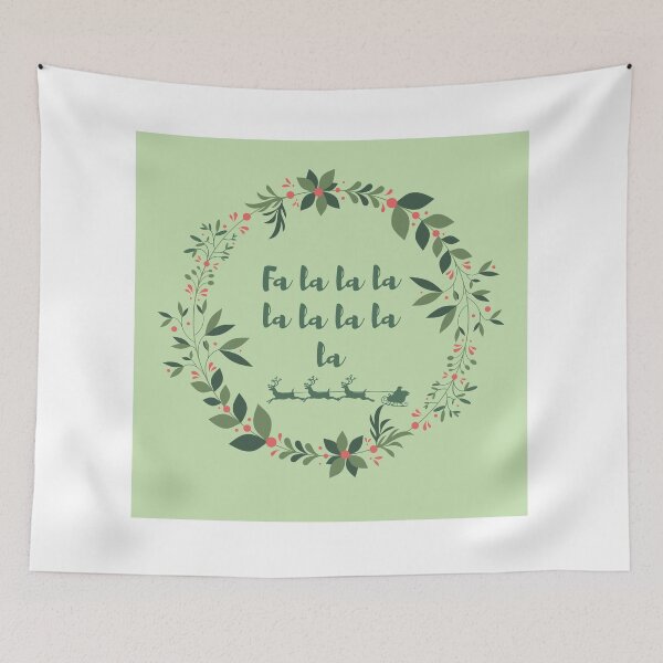 Item preview, Christmas- fa la la la la la la laaaaa designed and sold by Fatimah Sheikh.