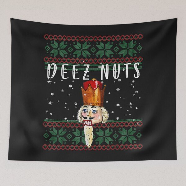 Item preview, Deez Nuts Nutcracker Funny Ugly Christmas   designed and sold by Victoriawhite69.