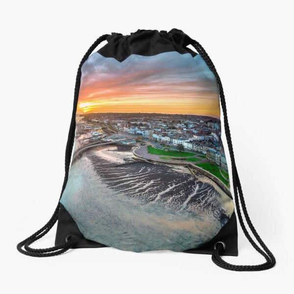 Ryde Sunrise Isle Of Wight Drawstring Bag