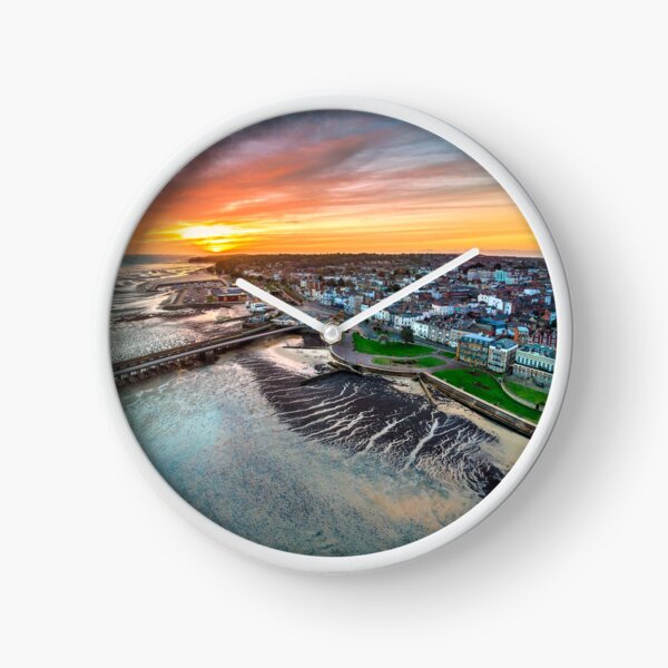 Ryde Sunrise Isle Of Wight Clock