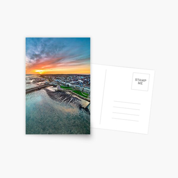 Ryde Sunrise Isle Of Wight Postcard