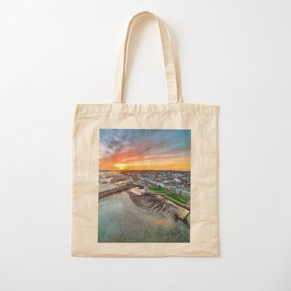 Ryde Sunrise Isle Of Wight Cotton Tote Bag
