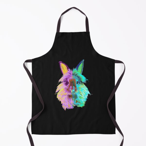 Item preview, Colourful Lionhead Rabbit Sticker designed and sold by JosephStuart.