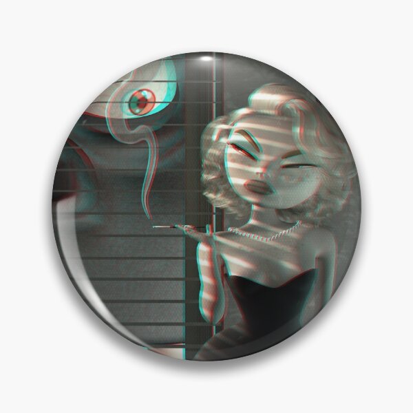 Item preview, King Kong & Faye Wray Anaglyph 3d pop-art illustration (version 2) designed and sold by 3dPopArt.