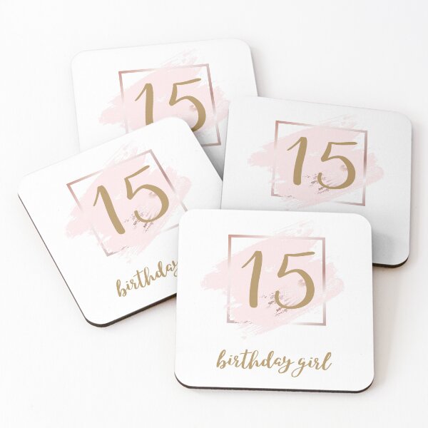 Item preview, 15th Birthday Girl - Fifteenth Birthday Celebration Design designed and sold by Partypumpkin.