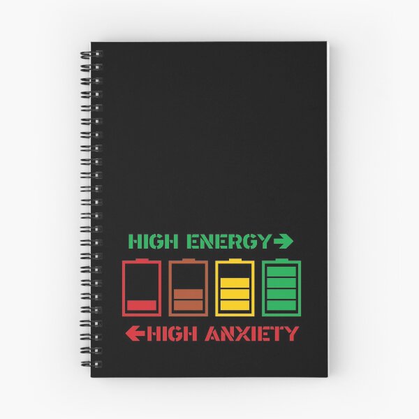 Item preview, Battery Power - High Energy and High Anxiety designed and sold by Rhu Creations.