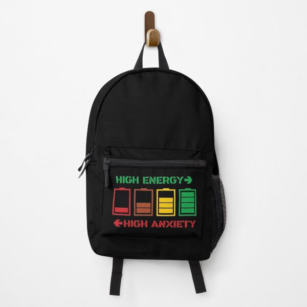 Item preview, Battery Power - High Energy and High Anxiety designed and sold by Rhu Creations.