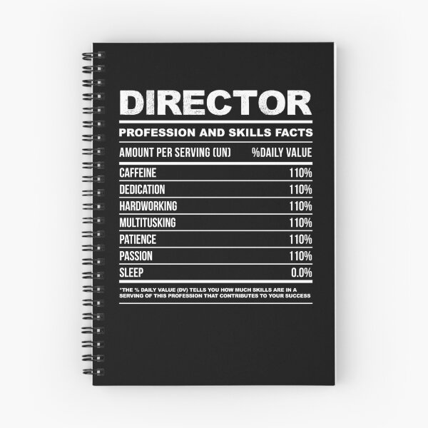 Item preview, Director - Funny Nutritional Facts (B) designed and sold by NeoDhl.