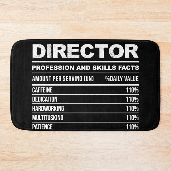 Item preview, Director - Funny Nutritional Facts (B) designed and sold by NeoDhl.