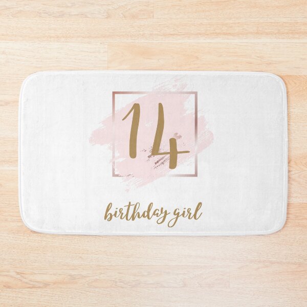 Item preview, 14th Birthday Girl - Fourteenth Birthday Celebration Design designed and sold by Partypumpkin.