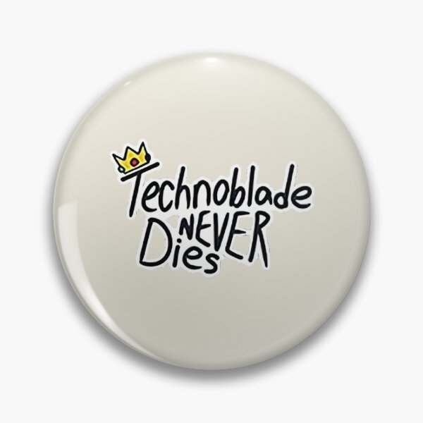 Item preview, Technoblade Never Dies Quote designed and sold by Victoriawhite69.