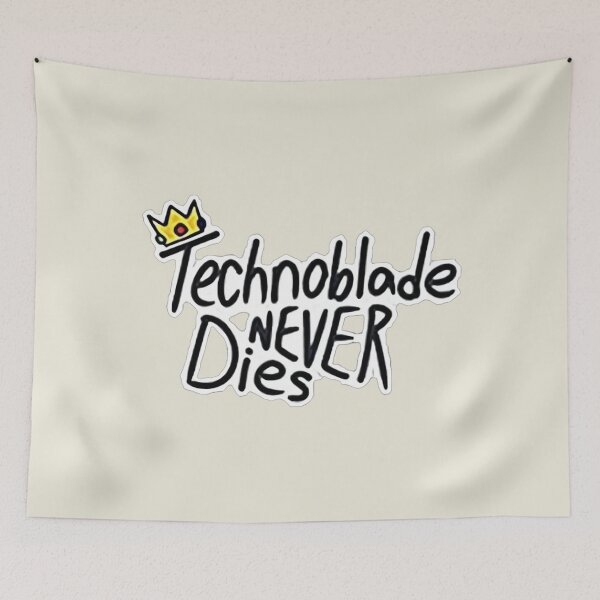 Item preview, Technoblade Never Dies Quote designed and sold by Victoriawhite69.