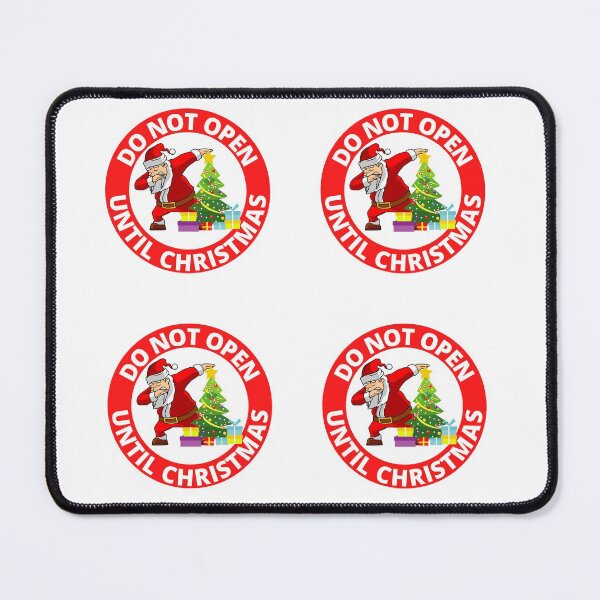 Item preview, Do Not Open Until Christmas Funny Dabbing Santa Sticker Pack designed and sold by RGRamsey.