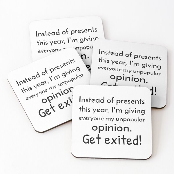 Item preview, Funny Xmas Saying Quote designed and sold by SerenaBliss.