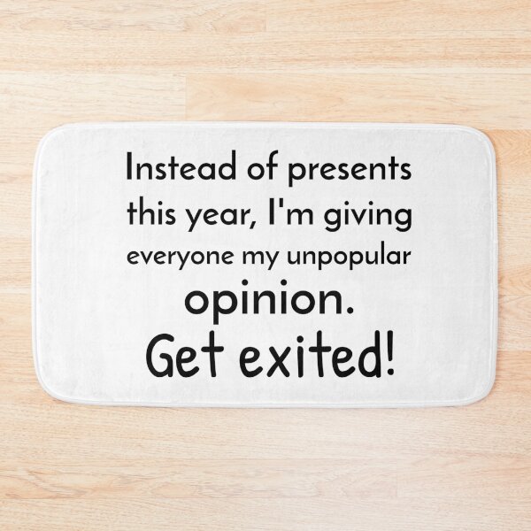 Item preview, Funny Xmas Saying Quote designed and sold by SerenaBliss.