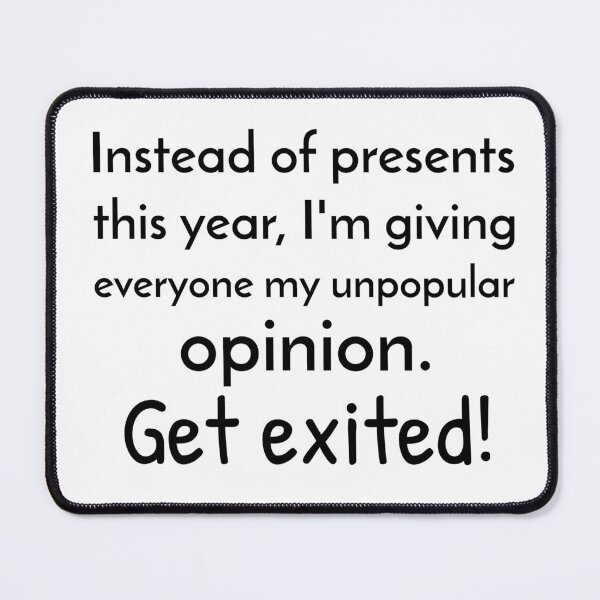 Item preview, Funny Xmas Saying Quote designed and sold by SerenaBliss.