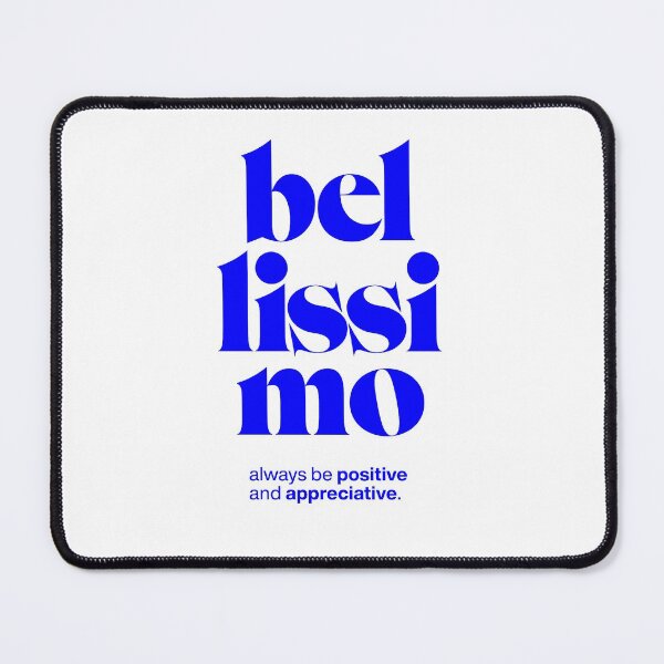 Item preview, bellissimo statement print: always be positive and appreciative. designed and sold by TrueType.