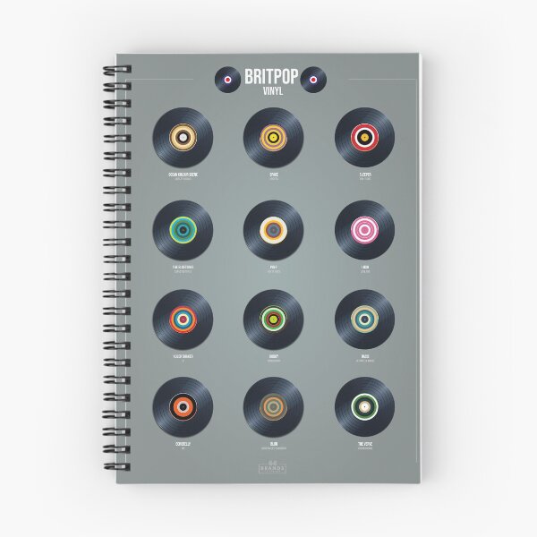 Aperçu de l'œuvre Britpop Vinyle créée et vendue par Russell Purdy.