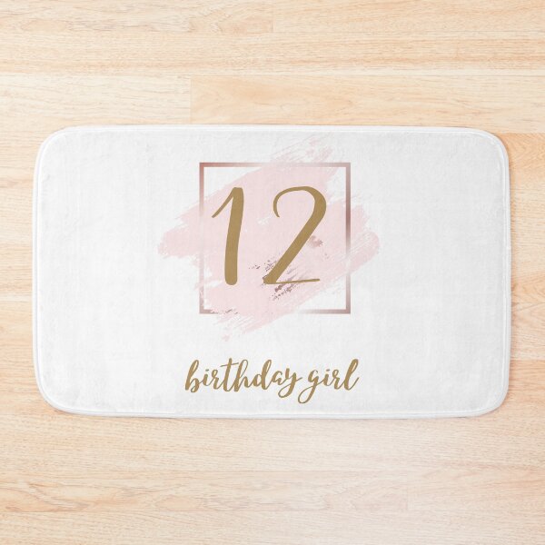 Item preview, 12th Birthday Girl - Twelfth Birthday Celebration Design designed and sold by Partypumpkin.