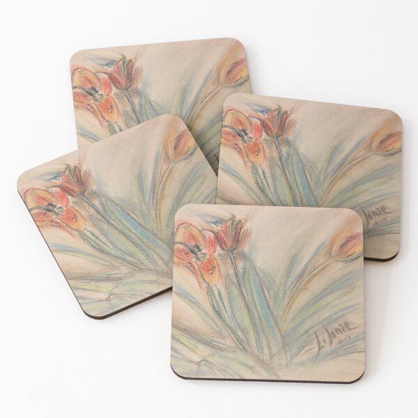Item preview, lilies on a windy day designed and sold by Lanie B Meyer.
