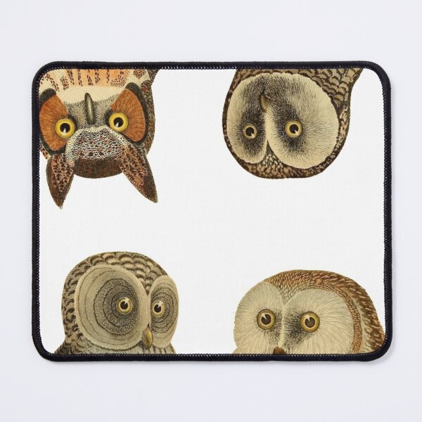 Item preview, Awkward Owls Staring Sticker Pack designed and sold by Organic Creeps.