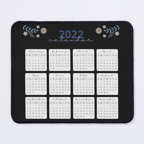 Item preview, 2022 Calendar Design designed and sold by ni3ma.