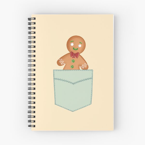 Item preview, Gingerbread man in green pocket designed and sold by ShirtVibes.