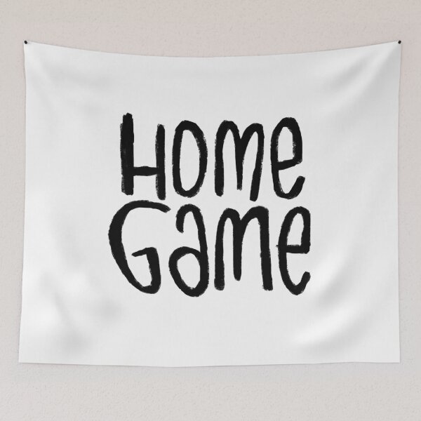 Item preview, Text Homegame For Sports Game at Home designed and sold by danceink.