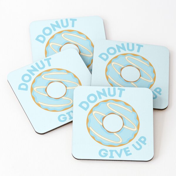 Item preview, Donut Give Up designed and sold by ArtsySaturn.