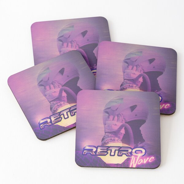 Item preview, Music Genre Poster Retro Wave designed and sold by Artistic-Bison.