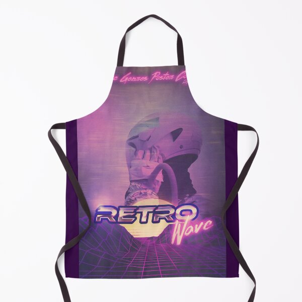 Item preview, Music Genre Poster Retro Wave designed and sold by Artistic-Bison.