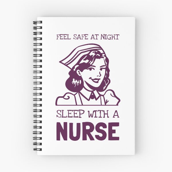 Item preview, Feel safe at night - Sleep with a nurse - Funny nurse  designed and sold by Dvzshirts.