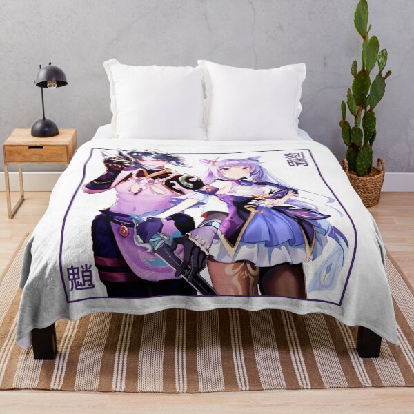 Item preview, Keqing Xiao Genshin Impact Aesthetic Anime Vaporwave designed and sold by theodorchik.