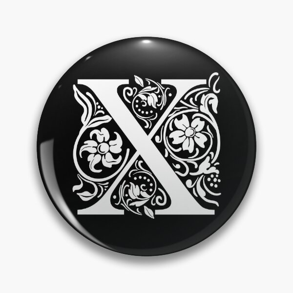 Item preview, Illuminated Initial X designed and sold by rogue-design.