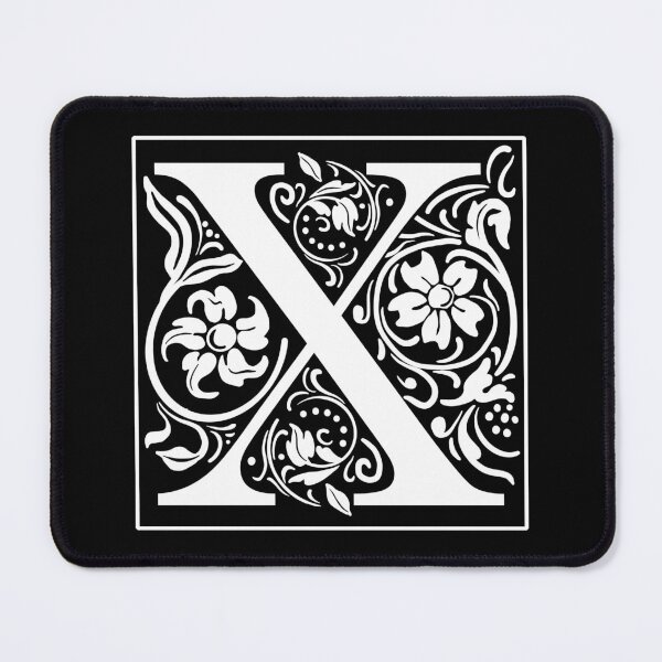 Item preview, Illuminated Initial X designed and sold by rogue-design.