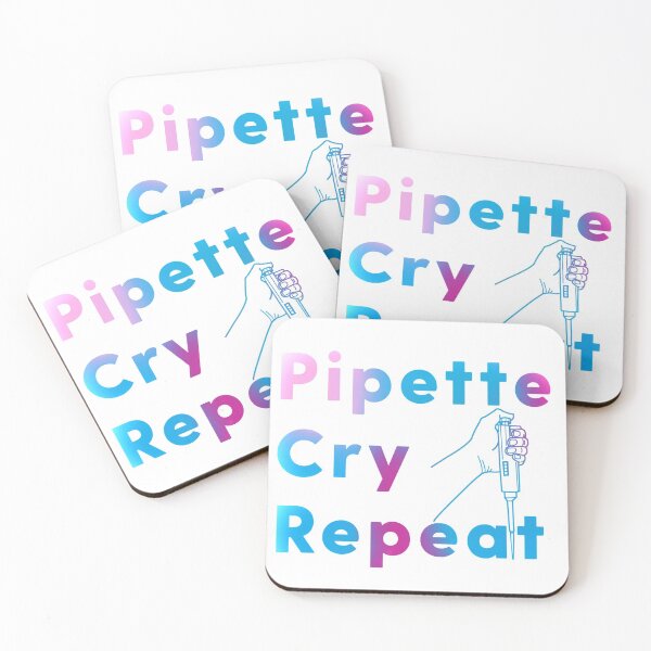 Item preview, PCR Pipette Cry Repeat designed and sold by labstud.