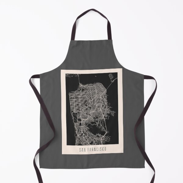 Item preview, San Francisco City Street Map Dark designed and sold by Teecha.