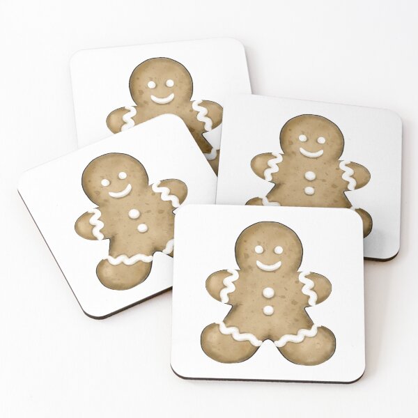 Item preview, Christmas Gingerbread Man  Cookies Biscuits designed and sold by CreativeBu.